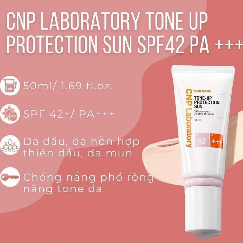 CNP Laboratory Tone Up Protection Sun Cream 50ml SPF42/PA+++
